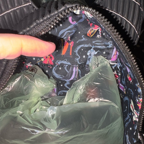 Loungefly Disney Villains Maleficent Convertible Mini Backpack - Picture 5 of 5